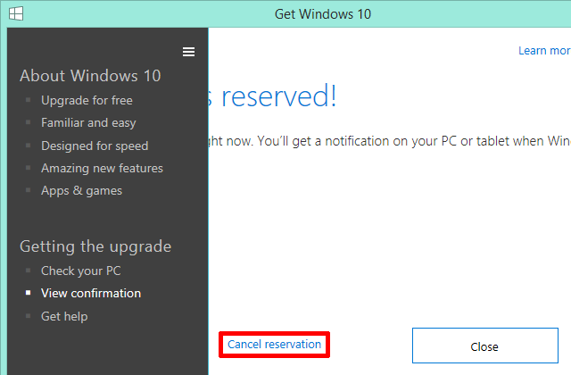 Anulați actualizarea Windows 10