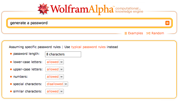 wolfram alfa