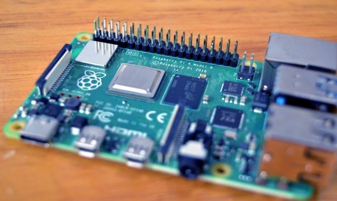 Raspberry Pi 4 board