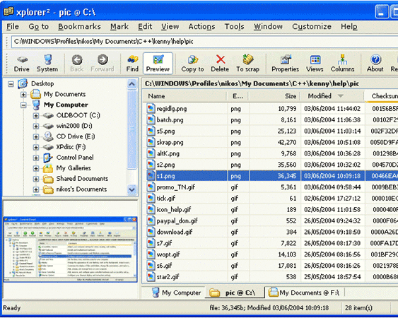 xplorer2 - alternativă la Windows Explorer