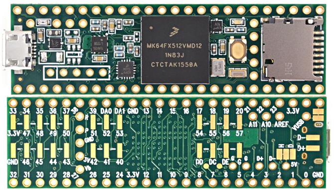 placa teensy 3.5