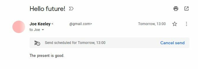 Anulați un e-mail programat în Gmail