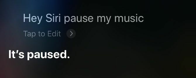 Ecranul Siri întrerupe muzica pe iPhone