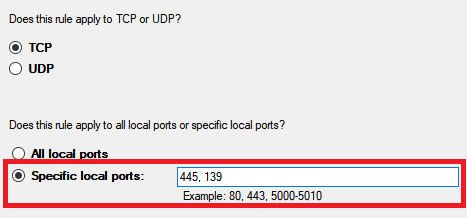 Utilizatori SMB Windows la risc: blocați aceste porturi pentru a vă proteja portul de bloc de firewall