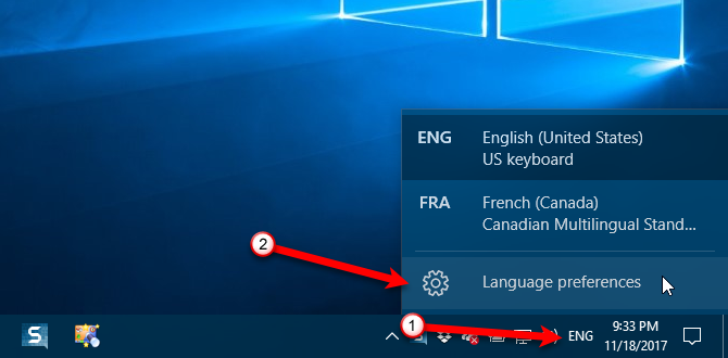 cum să schimbați limbajul sistemului în Windows 10