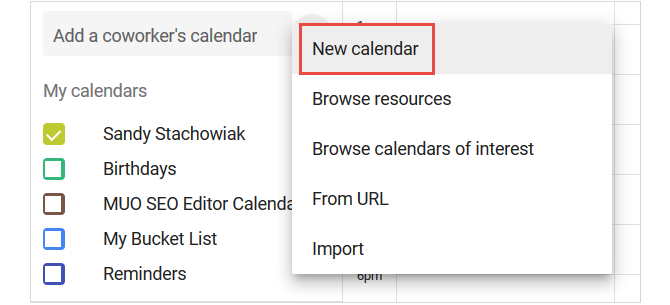 jurnal personal Google Calendar