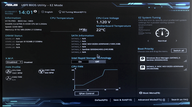 Cum să-ți creezi propriul computer asus uefi bios