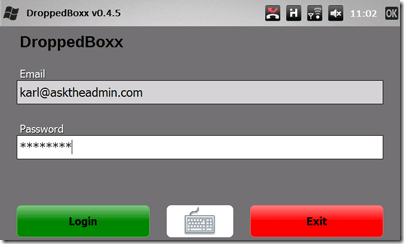 DroppedBoxx - Clientul Dropbox neoficial pentru Windows Mobile db7