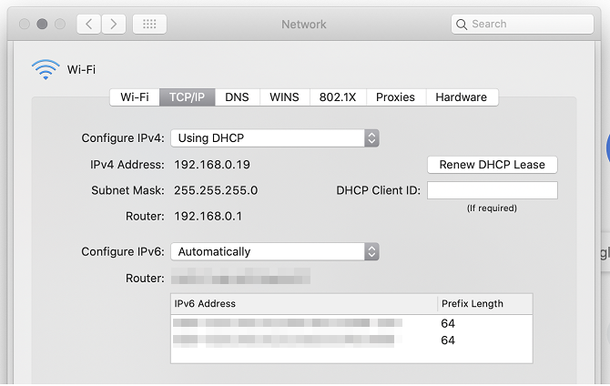 router macros adresa de IP