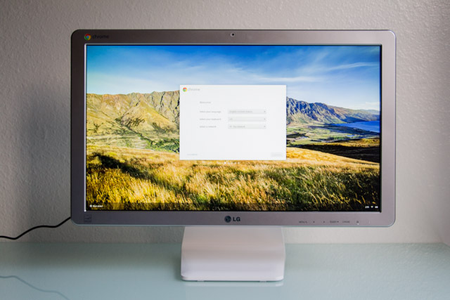 lg chromebase - ecran