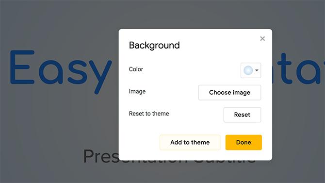 Cum să creați o prezentare Diapozitive Google Adăugați fundal la temă
