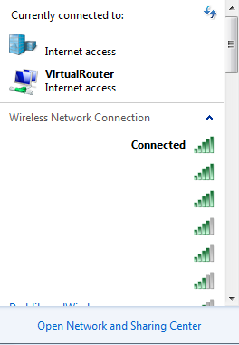 partajați conexiunea dvs. wifi