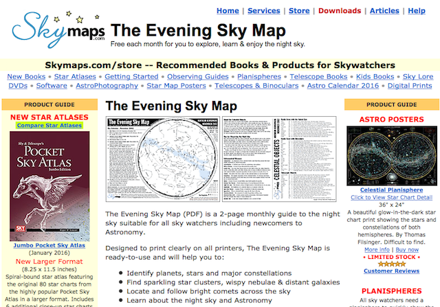 noapte-cer-astronomie-seară-sky-map