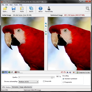 Software de optimizare a imaginilor