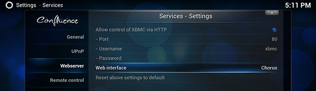 XBMC-cor-settings