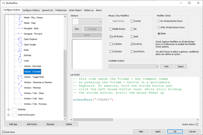 Windows 10 controlul volumului AVC