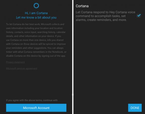 sincronizare-android-notificări Windows-acțiune-centru-Cortana-configurare