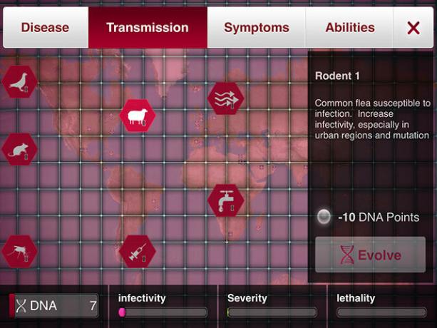 Alege o boală și șterge umanitatea în Plague Inc. transmisie