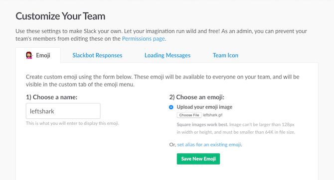 Slack emoji-uri personalizate