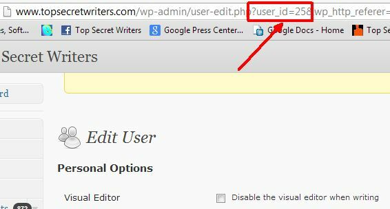 baza de date wordpress selectată