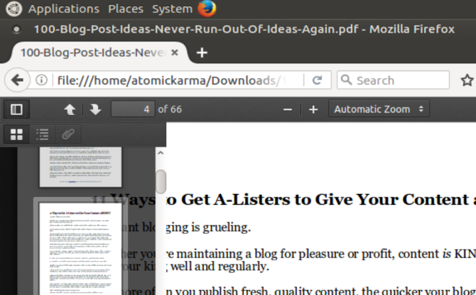 7 Cele mai bune vizualizatoare PDF Linux - Și Adobe Reader este doar unul dintre ele browserul de aplicații pdf muo linux