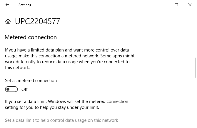 Cum puteți seta o conexiune Wi-Fi sau Ethernet contorizată pe Windows 10 Home.