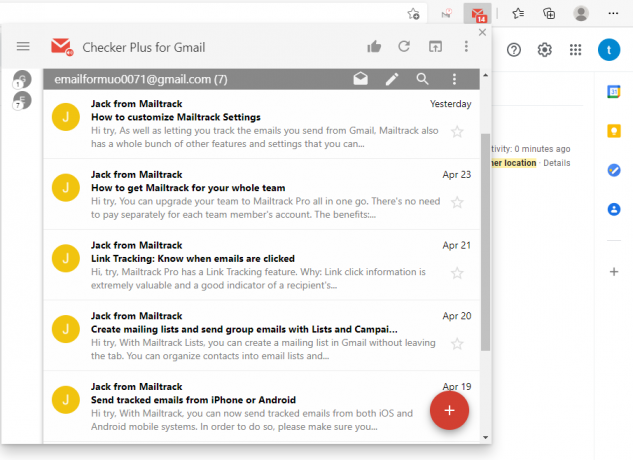 Checker Plus pentru Gmail