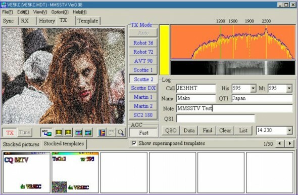 Radio HAM virtual - Fără licență, fără echipament, All Fun zombie sstv 590x385