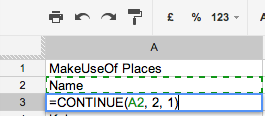 Cum să importați date din alte foi de calcul Google Spreadsheet Import Google Referință de tabel de date