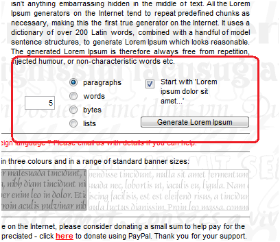 conținut inactiv lorem ipsum