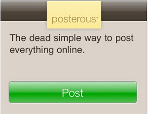 Postați text, fotografii și videoclipuri cu noua aplicație posterous pentru iPhone [Știri] intro aplicație posteră