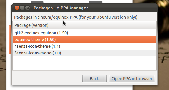 manager Ubuntu ppa