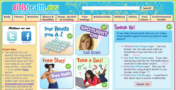 site-uri web de sănătate pentru copii