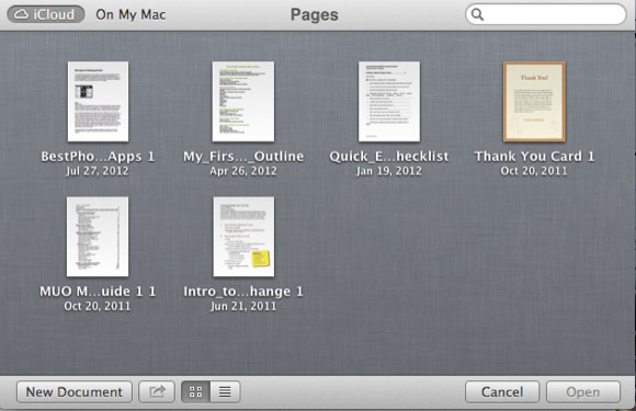 partajează documente pagini icloud