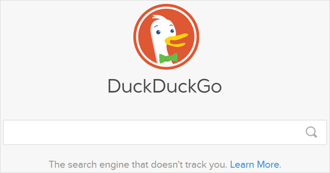 7 alternative de căutare Google și caracteristicile mărcii lor Web principal DuckDuckGo