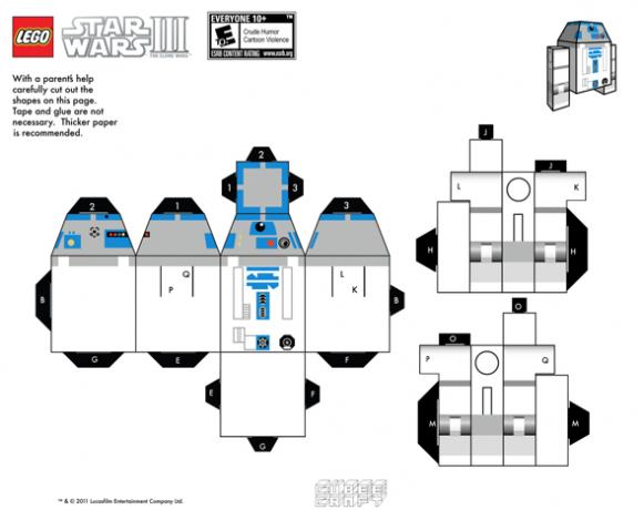 cubeecraft papercraft