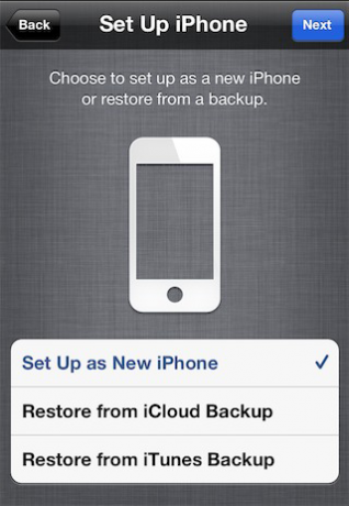 restaurarea iphone-ului din backup-ul iCloud