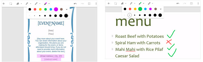 google Keep evenimente adnotă articole