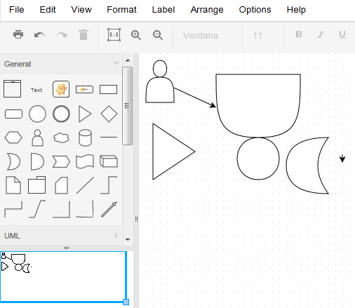 creați diferite diagrame