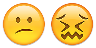 Emoticon confuz emoji