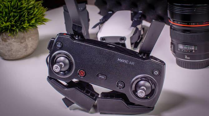 DJI Does It Again: Mavic Air Review Mavic Air Controler