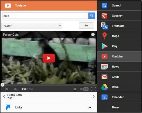 Meniu negru: accesați toate serviciile Google într-un singur meniu [Chrome] YouTube Play Video