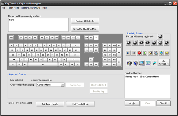 remap tastatură