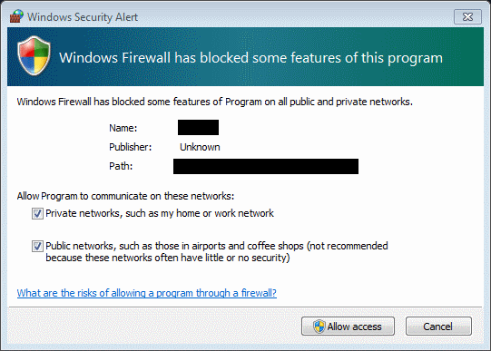 Windows 7 firewall review