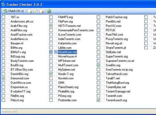 descărcare tracker checker