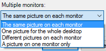 Opțiuni de monitorizare a fundalului johns background switch