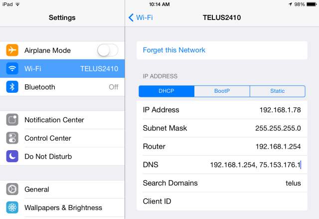 Bypass Georestricții Modificând Setările DNS ale Smartphone-ului dvs. Modificați serverul dns de pe iPhone sau iPad 7