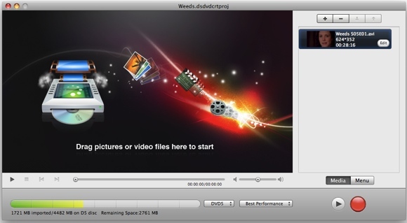 Meniu video Daniusoft Double Giveaway: Video Converter Ultimate & DVD Creator [Mac]