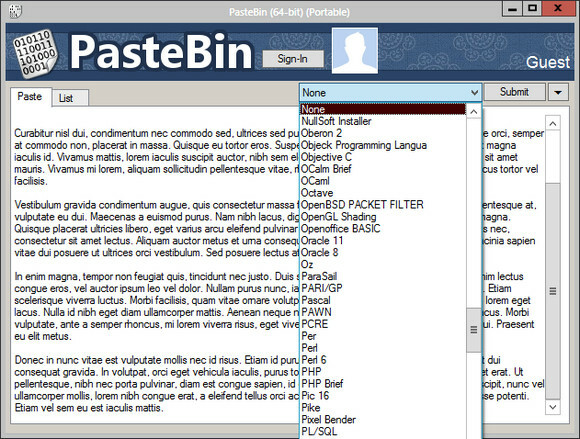 addon pastebin