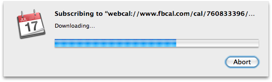 04c fbCal - abonare iCal - progres.png